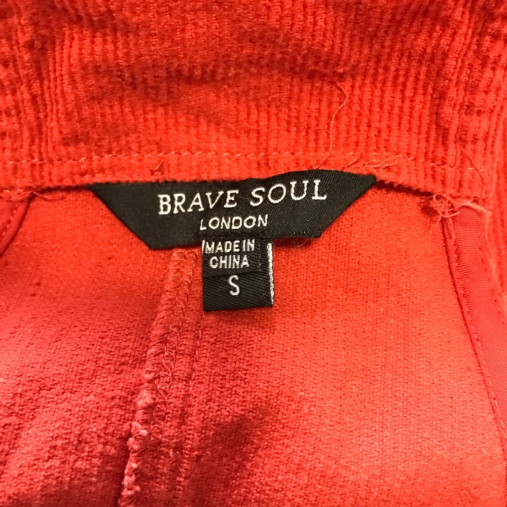 Brave Soul London Corduroy Overall Dress - Picture 12 of 16